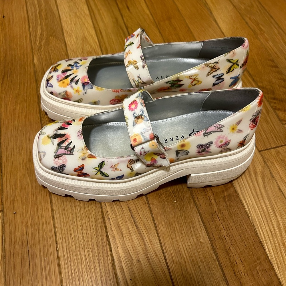 Brand new Katy Perry Geli combat mary Jane shoes